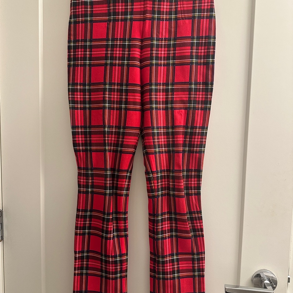 Plaid Red Nygard Slims for Women